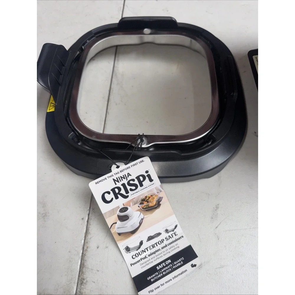 Ninja Crispi 5-in-1 Portable Glass Air Fryer Cooking System, Blue